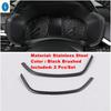Black Brushed Glass Lift / Dashboard Air AC / Glove Storage Box Decor Accessories Cover TrimFor Nissan Teana Altima  -