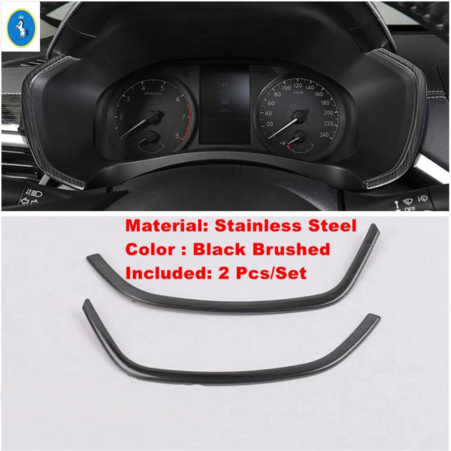 Black Brushed Glass Lift / Dashboard Air AC / Glove Storage Box Decor Accessories Cover TrimFor Nissan Teana Altima -