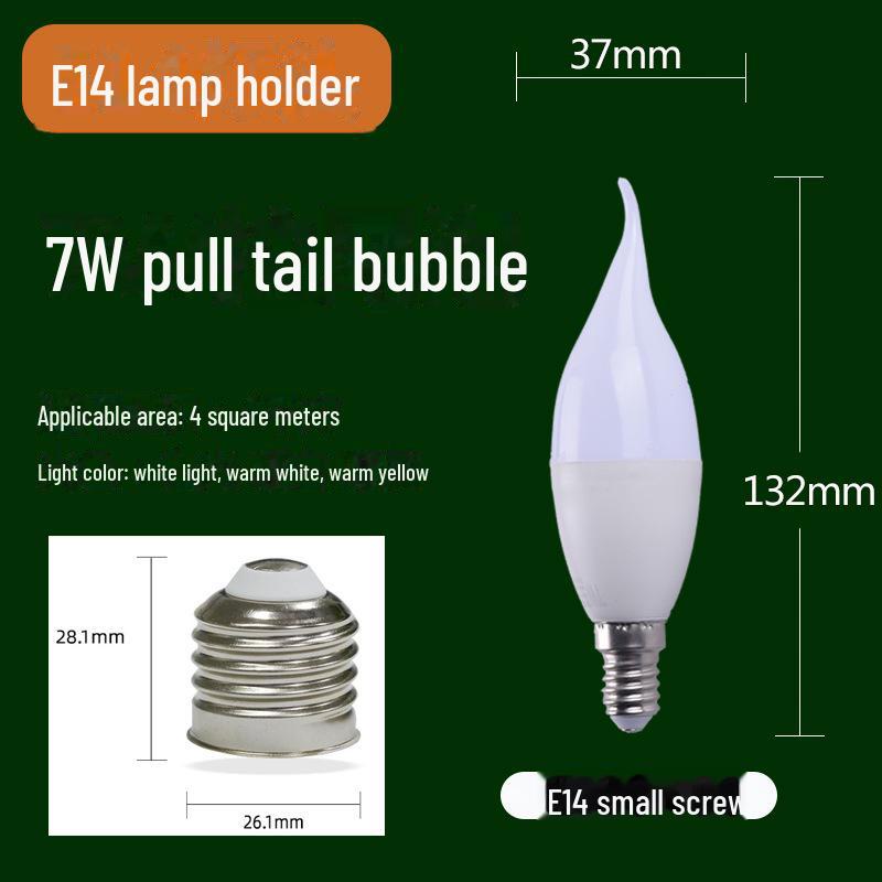 Мощные светодиодные лампы: E27/E14 винтовой, белый и теплый белый, освещение для гостиной