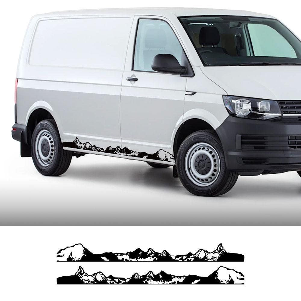 Для Volkswagen VW Multivan Transporter T4 T5 T6 30 боковая наклейка автомобиля Ван Канпер Маттерхорн Церматт Швейцария Гора