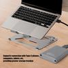 Термостойкий алюминиевый корпус mSATA USB C 3.1 внешний корпус с механизмом мгновенной установки