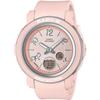 Women's Baby-G BGA-290RA-4AJF [BABY-G Ribbon Design] Round Watch Resin Digital Analog