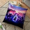 Наволочка Solo Leveling Pillow Case Sung Jin Woo Sofa Decorative Home Bedroom Backrest Cushion Square Cushion Time