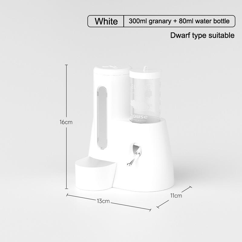 Автоматический дозатор корма для домашних животных «Золотой медведь» для хомяков, большая емкость, герметичная миска для еды с фонтаном для воды, товары для животных