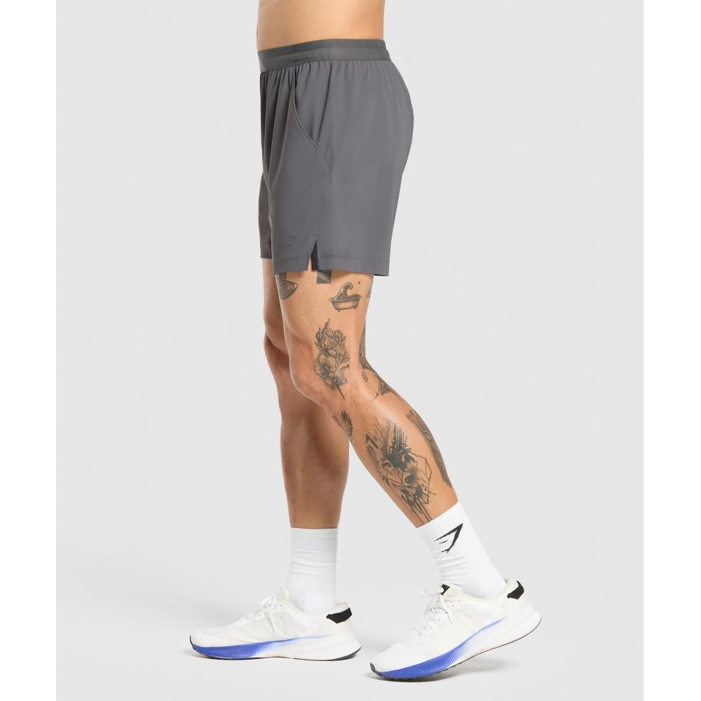 Gymshark Шорты Studio 6 Графитовый серый A1a4h Gb7j