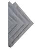 5 Pieces Gray Microfiber Decorative Glass Cloth