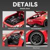 1/24 Автомобиль Benz Safety Battery Amg Battery F1, Тип модели, с фарами, подходит для коллекционирования гоночных автомобилей