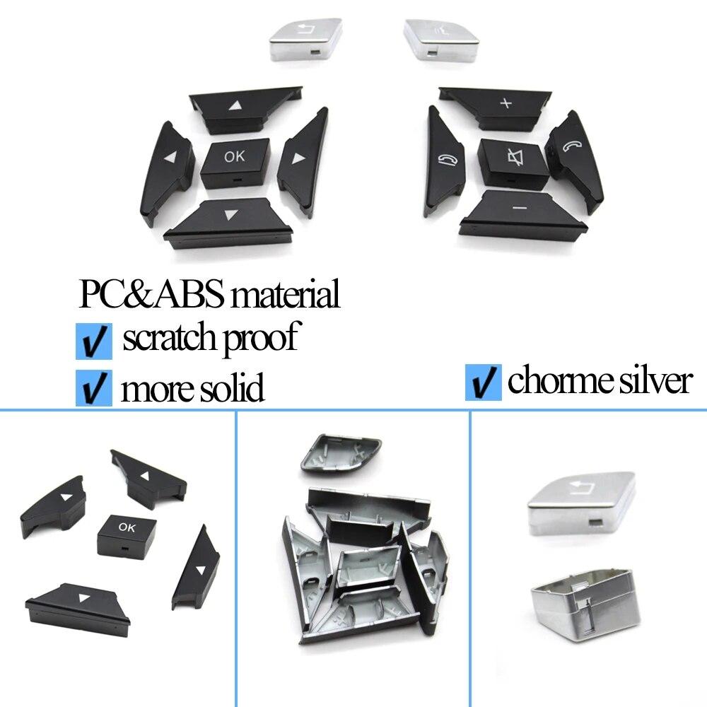 Car Interior Left Right Multi-Function Steering Wheel Button Control Switch For Benz ML GL G Class W166 W463 GL550 GL350 ML350