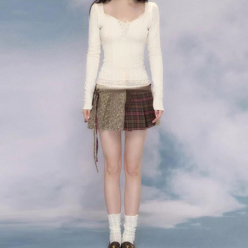 Модные простые белые футболки Mori Girl с круглым вырезом, укороченный топ Gyaru, тонкие повседневные футболки с длинными рукавами Gyaru, эстетичная осень-зима 2000-х годов