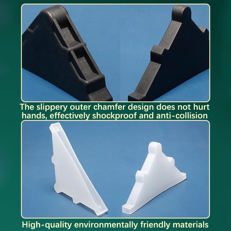 10 шт., угловая защита для линз из закаленного стекла, акриловая угловая пленка для предотвращения столкновений