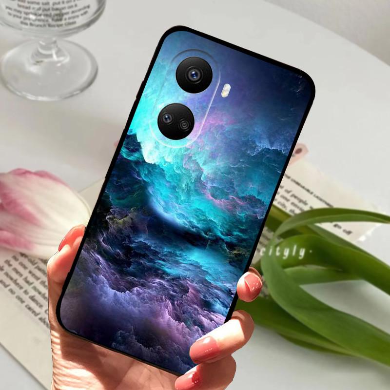 Чехол для телефона Huawei nova 10 SE Cover 10SE BNE-LX1 Силиконовый Мягкий Расписной Coque для Huawei nova 10z 10 Pro 10se TPU Бампер Чехлы