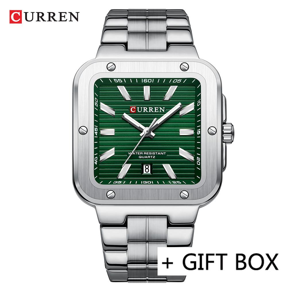 CURREN New Sport Men Watch Top Brand Luxury Military Casual Waterproof Male Clock Original Steel Quartz Fashion Wristwatch 8479