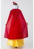 Adult Women's Snow White Fairy Tale Long Cosplay Dress - Halloween Princess Costume