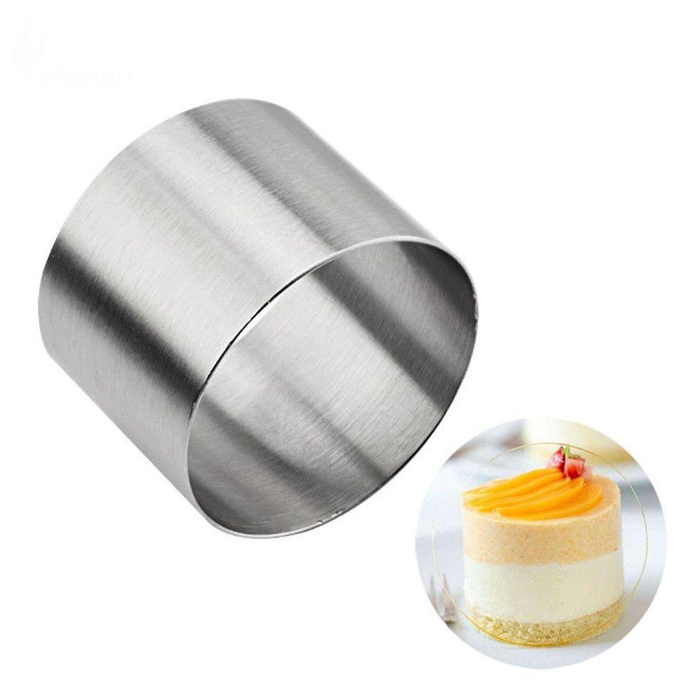 New Pastry Tool Decorating Mousse Ring Stainless Steel Cake Mold Mini Round