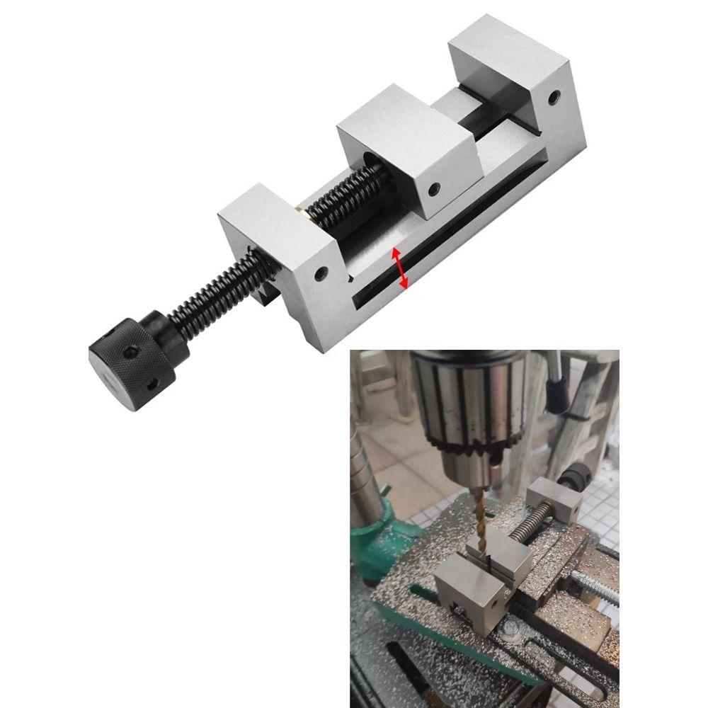 2-дюймовые плоские мини-тиски для станков, прочное крепление для шлифовального станка, сверлильного станка