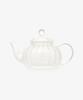Afternoon Tea Living HY91 Heat-Resistant Teapot & Mug Set, Clear