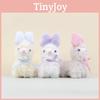 Adorable Alpaca Plush Doll Pendant With Pp Cotton Filling For Children's Gifts