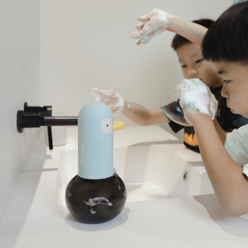 multifunction Liquid Soap Dispenser with Auto Foams Sensoring Large Capacity Touchless Hand Soap Machine for Public Space