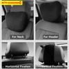 1/2PCS Car Headrest Neck Support Seat / Maybach Design Class Soft Universal Adjustable Car Pillow Neck Rest Cushion High Quality