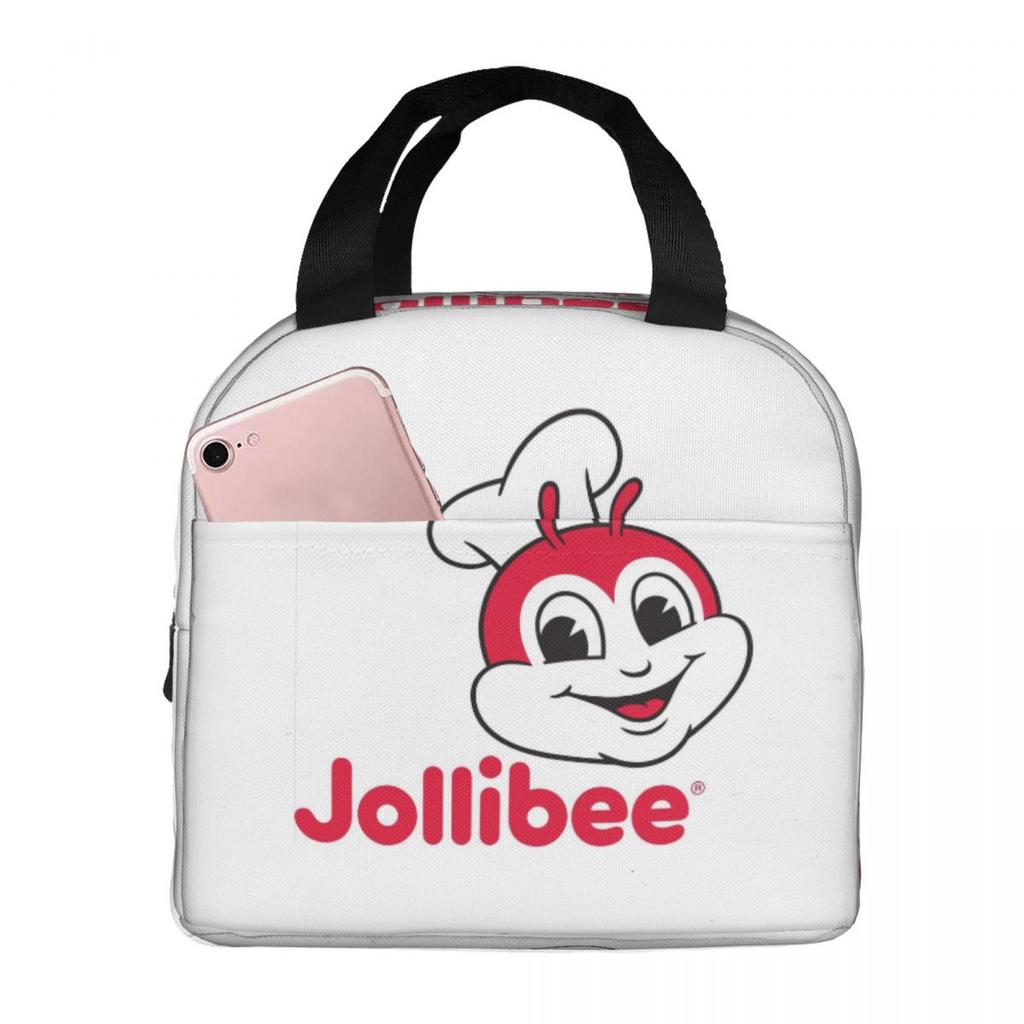 Jolli BAE JOLLIBEE Insulated Lunch Bag for Kids School Cooler Thermal Food Box Tote Leakproof Lunch Boxes Container