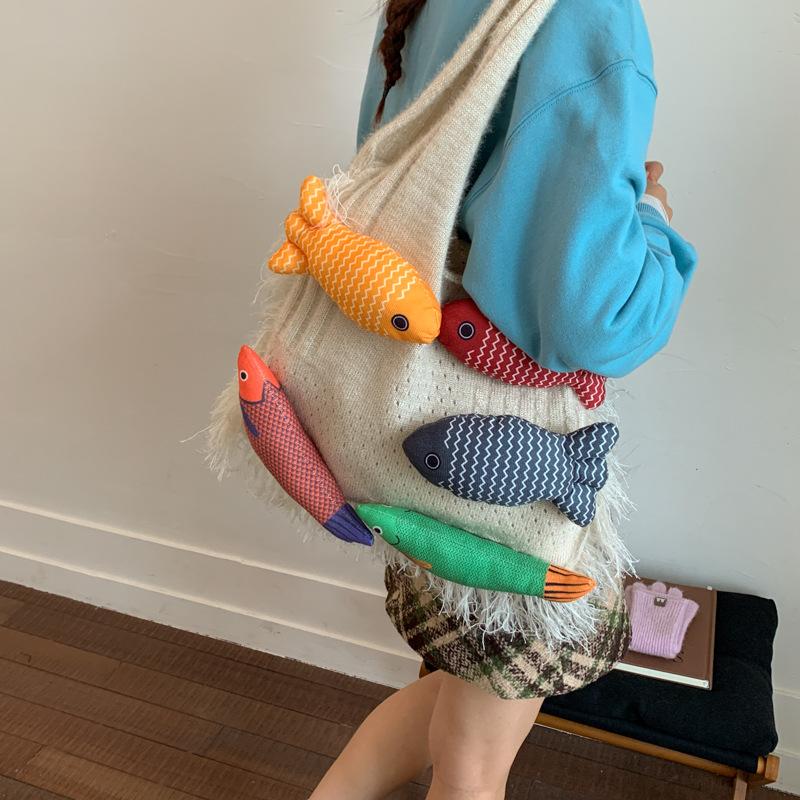 Персонализированная повседневная сумка-тоут большой вместимости, модный зарубежный тренд, новая сумка 2025 осень-зима, женская сумка-тоут