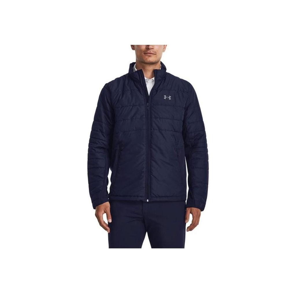 Under Armour Мужская спортивная куртка Storm Session Solid для гольфа, верхняя одежда, темно-синяя 1378057-410
