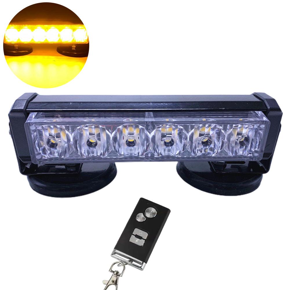 Car Warning Light Strong Brightness LED Magnetic Ceiling Car IPX6 Remote Switchable USB In Moun R2P3