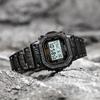 Casio Коллекция Custom Электронный механизм Стальной ремешок Часы Унисекс Синий циферблат DW-5600UE-1A(Watch4--)