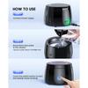 Ultrasonic Retainer Cleaner 43kHz Professional UV Cleaner for Dentures Mouth Guard Aligner Jewelry Ultrasound Washing Machine
