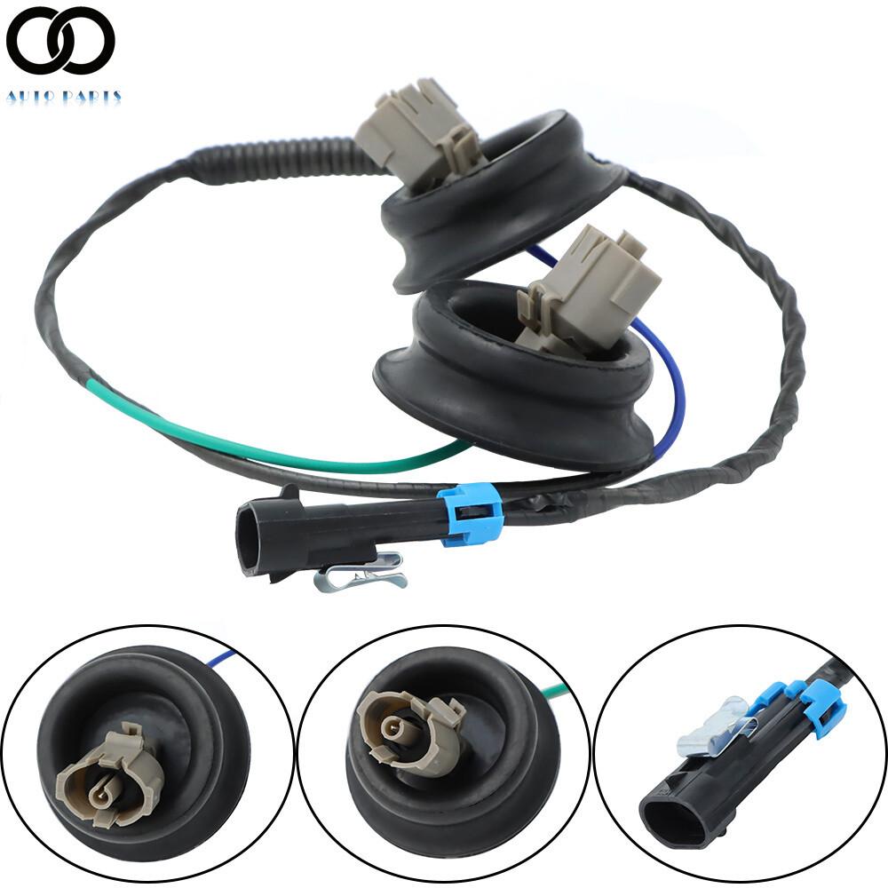 2× Knock Sensor w/ Harness Pair Kit For Chevy Silverado 1500 GMC Sierra Hummer