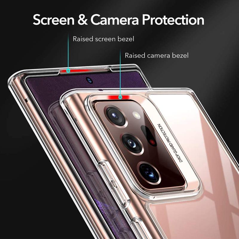 Чехол для телефона Samsung Galaxy Note 20 Ultra, мягкий прозрачный, полный, ультратонкий, прозрачная задняя крышка для Samsung Galaxy Note 20, ударопрочный бампер