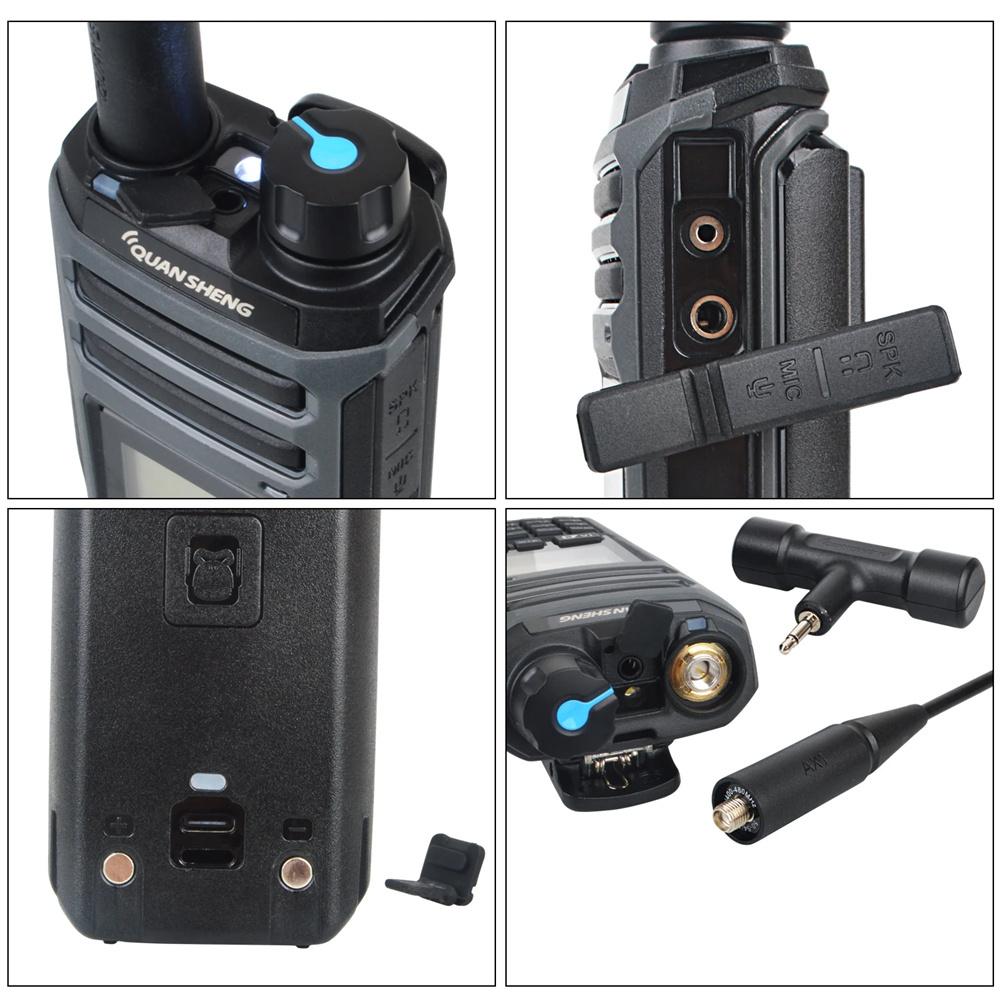 (Европейская вилка) 10 Вт Двухдиапазонная рация AM FM SSB