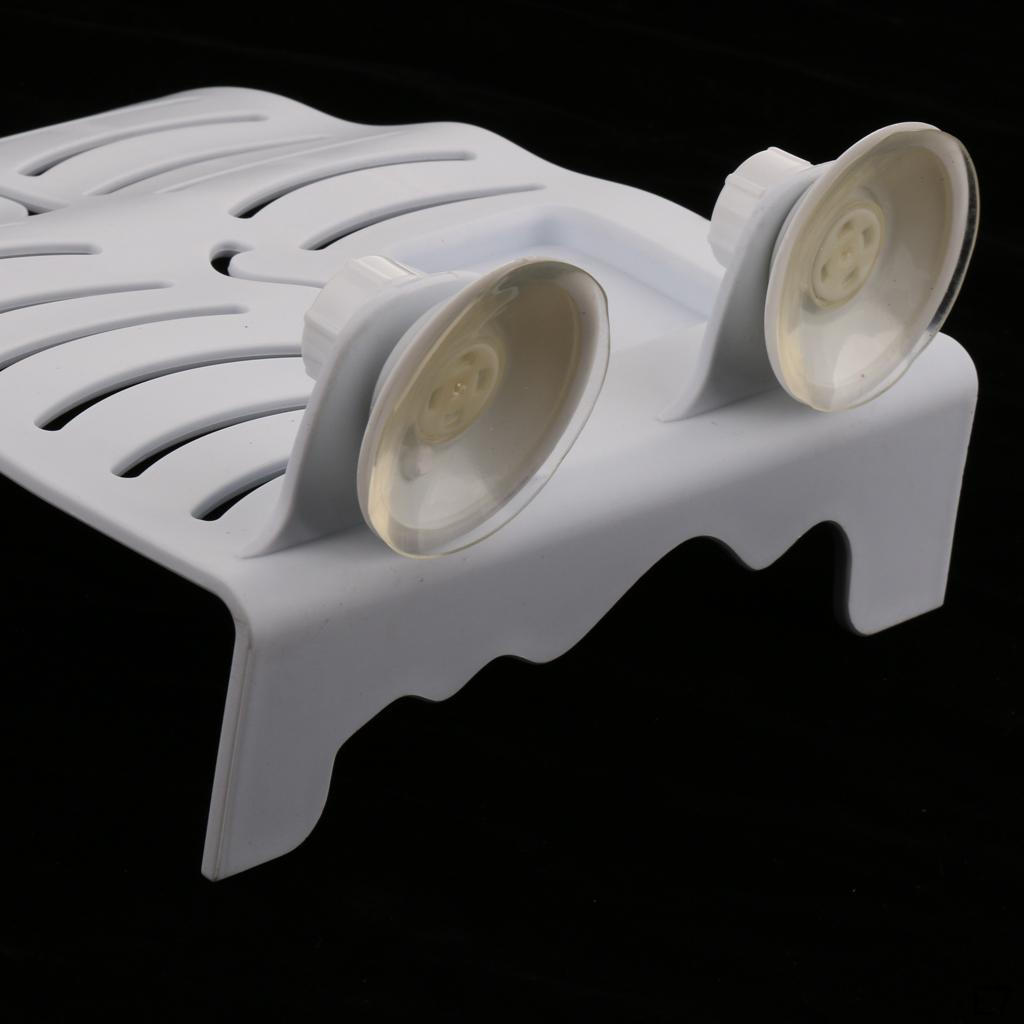 Aquarium Reptile Turtle Pier Basking Terrace Foating Island Platform White