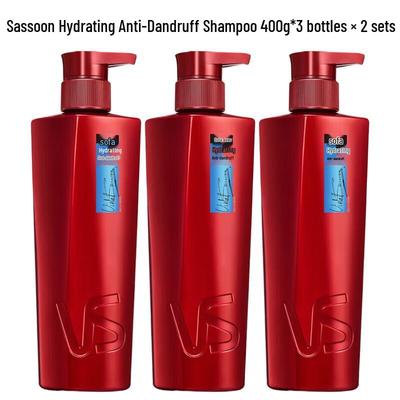 Vidal Sassoon Шампунь глубокого действия против перхоти и увлажняющий, двойная упаковка