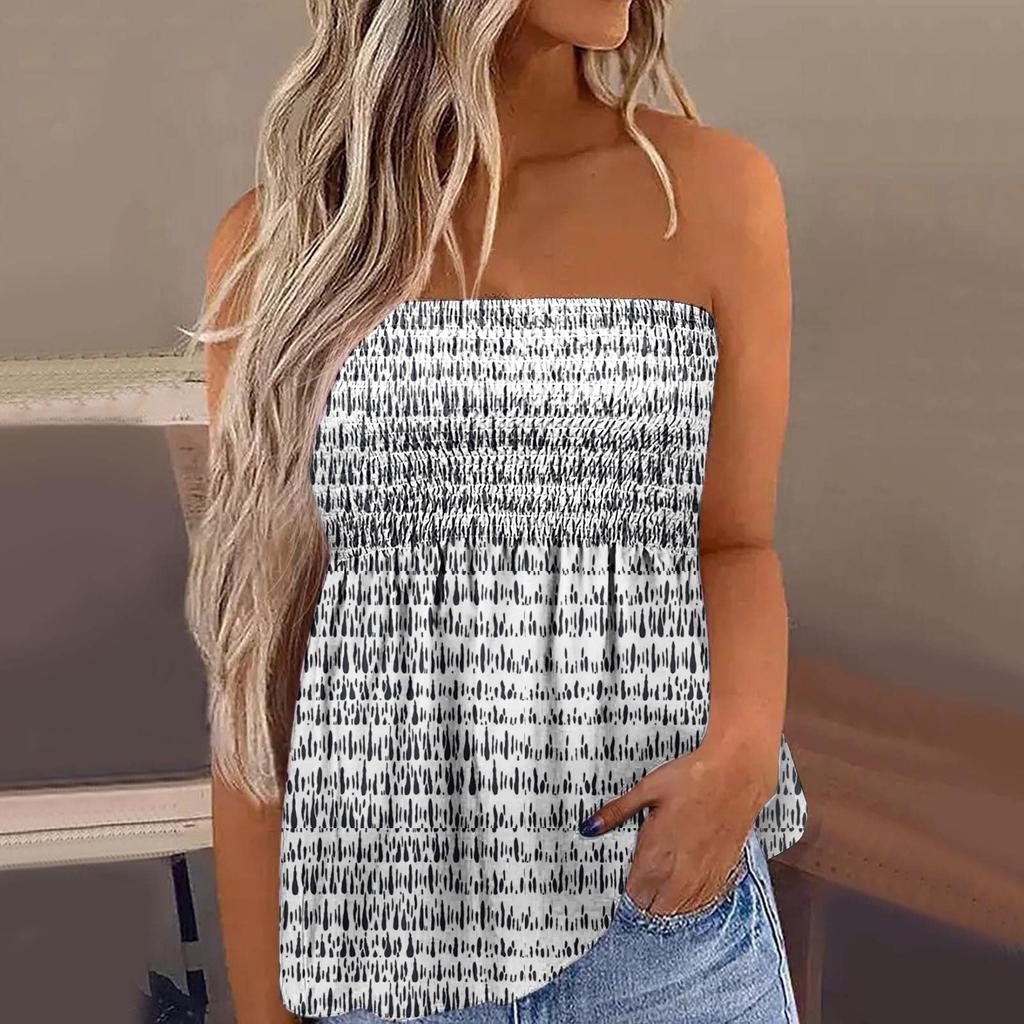 Модная сексуальная тонкая футболка с открытыми плечами и эластичным принтом на груди, топ