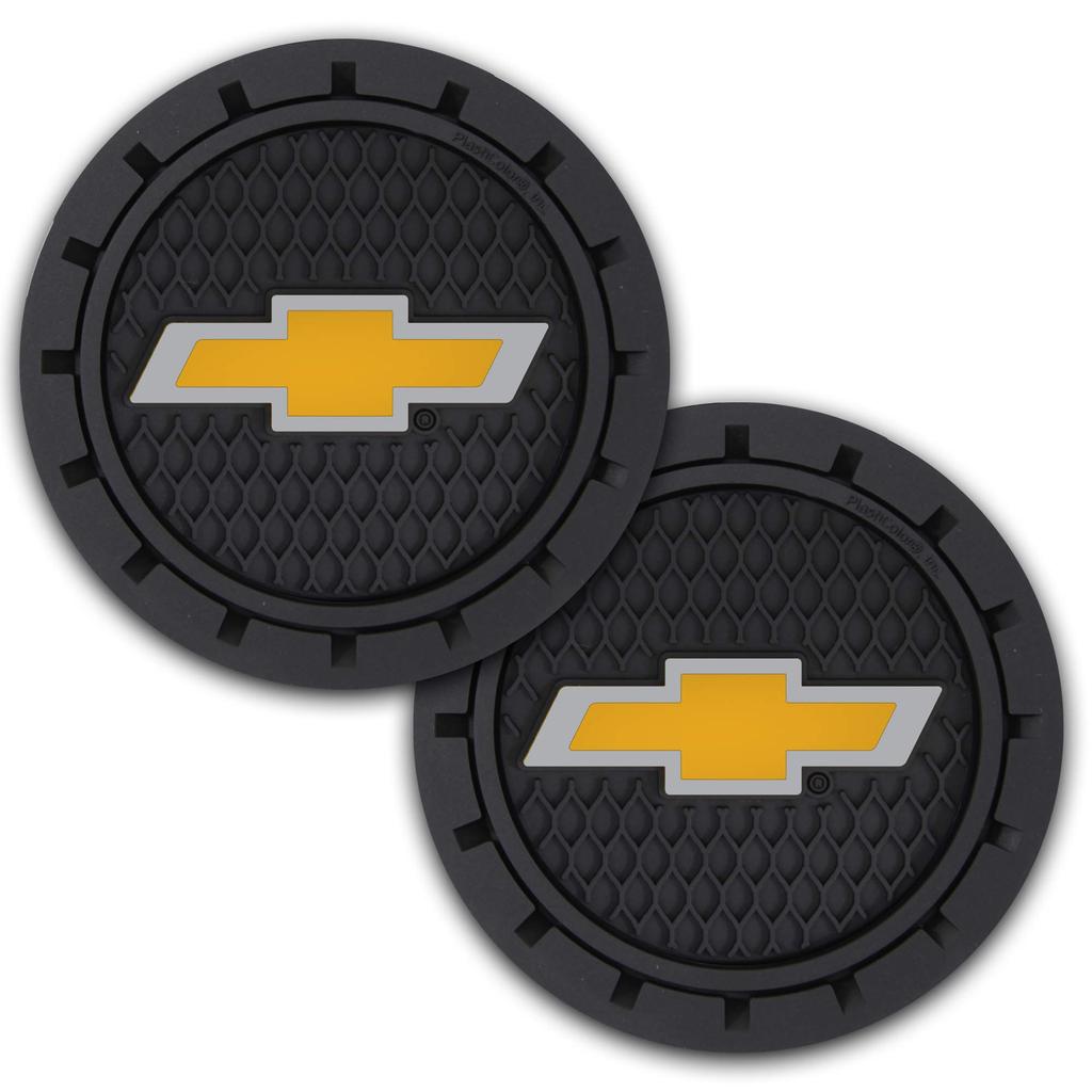 Plasticolor 000648R01 Держатель стакана-подставка Chevrolet Bowtie Gold, Черный