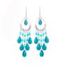 Серьги-кисточки Bohemian Water Drop: Ретро этнический стиль с разноцветными рисовыми бусинами для женщин