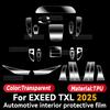 For CHERY EXEED TXL 2025 Car Interior Center Console Instrument Protective Film Anti-scratch Repair Sticker Accessories