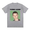 Женская модная повседневная футболка с забавным мем-принтом Yung Lean, большая футболка, повседневная свободная футболка с коротким рукавом, унисекс