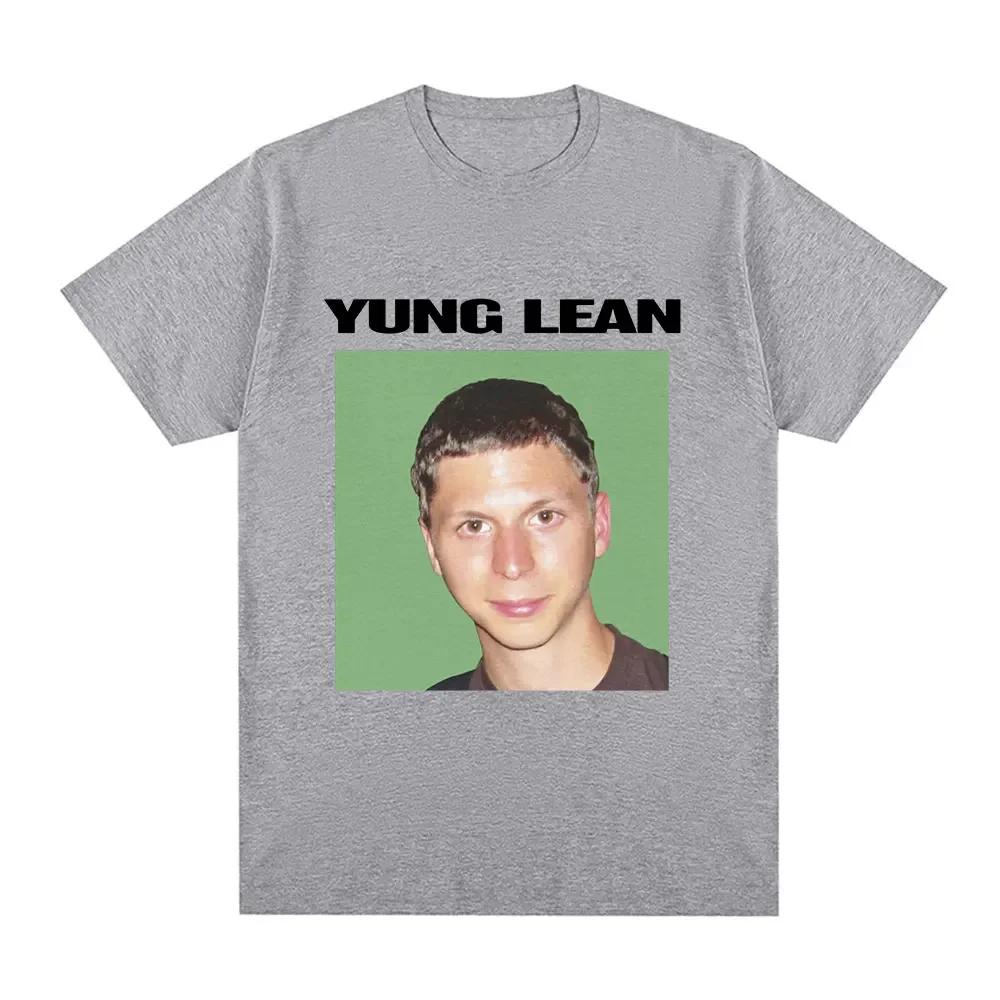 Женская модная повседневная футболка с забавным мем-принтом Yung Lean, большая футболка, повседневная свободная футболка с коротким рукавом, унисекс