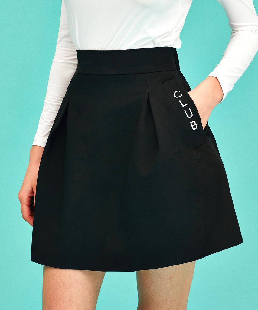 Mackie Mini Full-Line Skirt Black