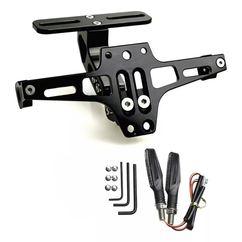 Держатель номерного знака мотоцикла Держатель номерного знака с указателями поворота Для Yamaha MT07 Для Kawasaki Z800 Для Honda Для BMW