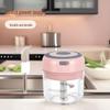 Wireless Electric Garlic Pounder, Peeler, and Paste Maker - Mini Household Kitchen Food Supplement Machine for Garlic and Ginger