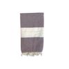 Полотенце Maryon Peshtemal из 100% хлопка, фиолетовое