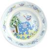 Les Trésors De Lily [L1962] - Set repas enfant céramique 'Eléphant' bleu (3 pièces)