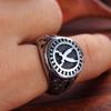 Мужское кольцо Бэтмена мужское кольцо из черной титановой стали модная бижутерия для мужчин
