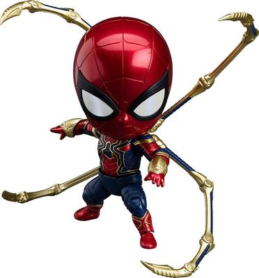 Nendoroid War Iron Spider Infinity Edition окрашенная подвижная фигурка Мстители/Бесконечность немасштабируемая ABS&PVC