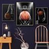 Basketball Player Canvas Painting Inspirational Basketball Dream Posters and Prints Wall Art Pictures for Living Room Home Decor