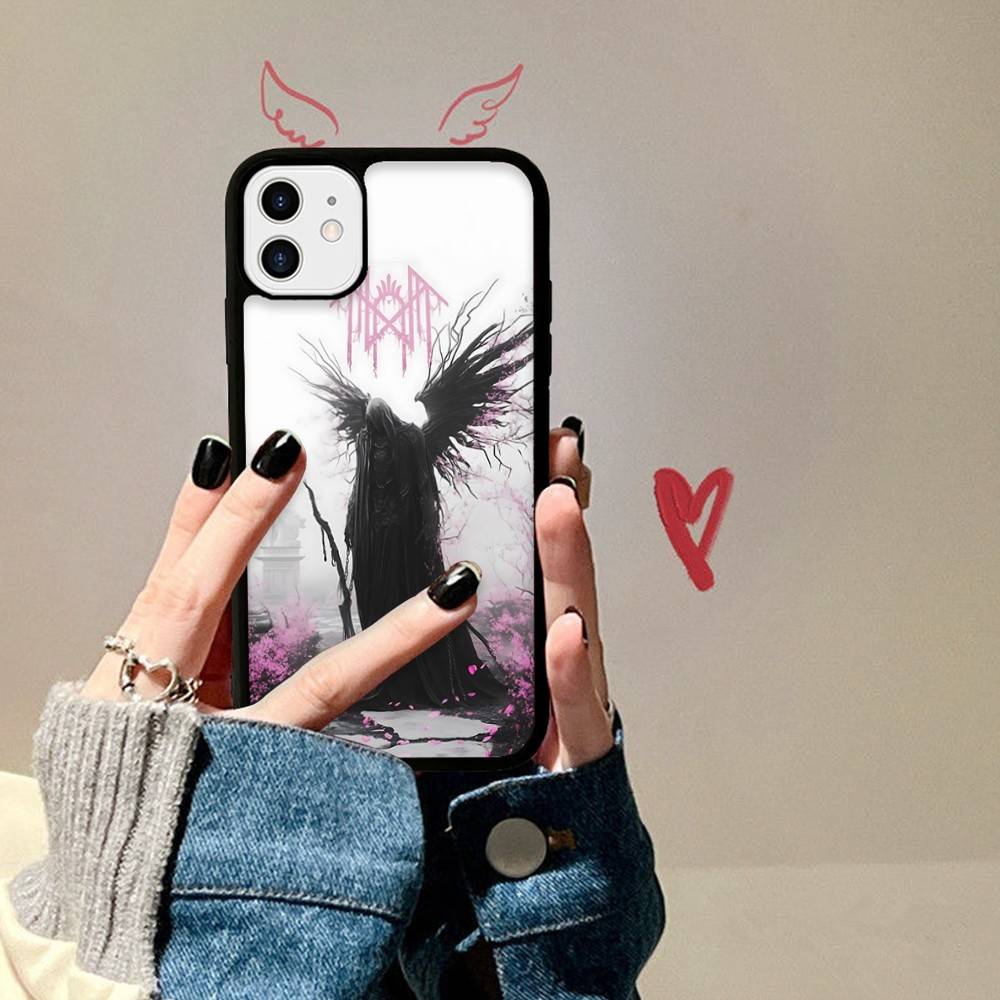 Чехол для телефона S-Sleep T-Token для iPhone 16 E 16 15 14 Plus 17 13 12 11 Pro Max, противоударный чехол из ТПУ+ПК
