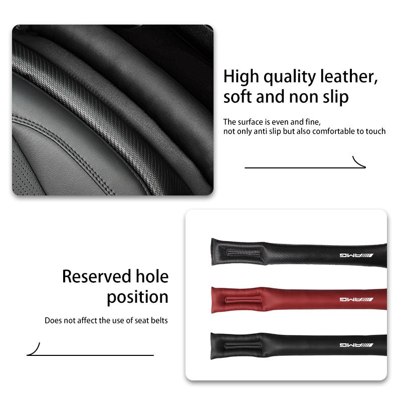 BLZ3   Leather Car Seat Gap Filler Auto Dustproof Protecter Strip For Mercedes Benz AMG A B C E S G Class W201 W210 W108 W205 W203 W204
